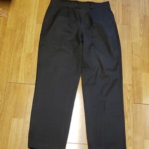 Arrow men's gray wool blend cuffed trousers 32x30